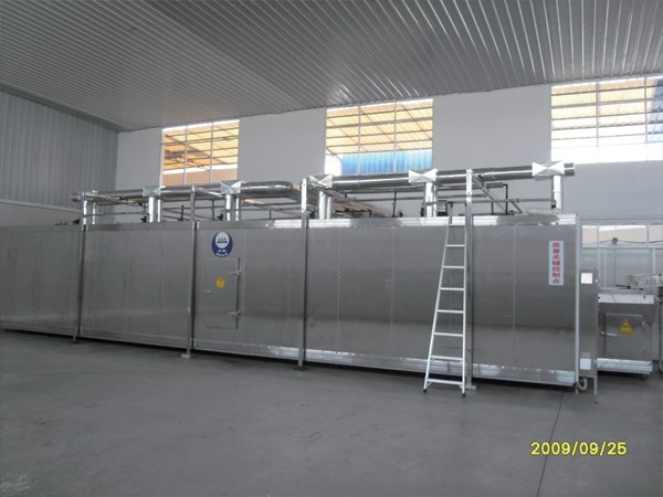 果蔬速凍流態(tài)床